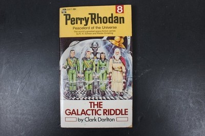 The Galactic Riddle Clark Darlton 1971 First Ace Edition Perry Rhodan Sci-Fi #8