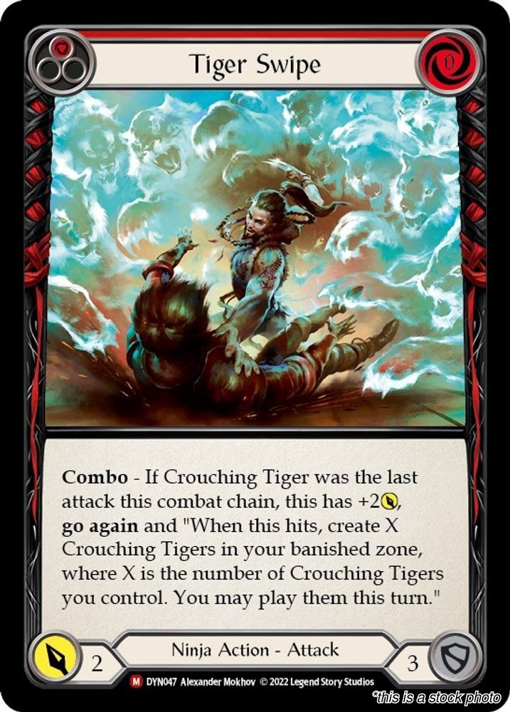 Tiger Swipe - EN - DYN047 - Dynasty - NM