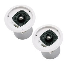 Electro-Voice EVID C4.2 4-Inch Ceiling Two-Way Speakers Pair New