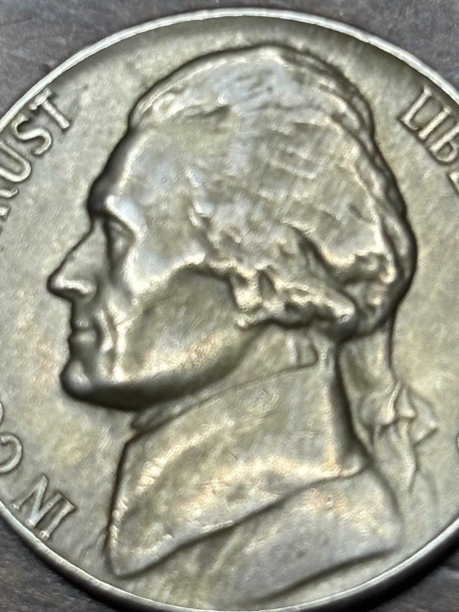 1946-D Jefferson Nickel Uncirculated Full Step Double Die Obverse