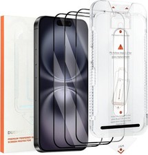 3PCS Screen Protector for iPhone 16 9H Hardness Scratch Resistant Easy Installat