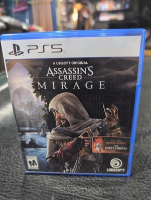 Ubisoft Assassin's Creed Mirage PS5 Action Adventure Game, M Rated, NTSC-U/C