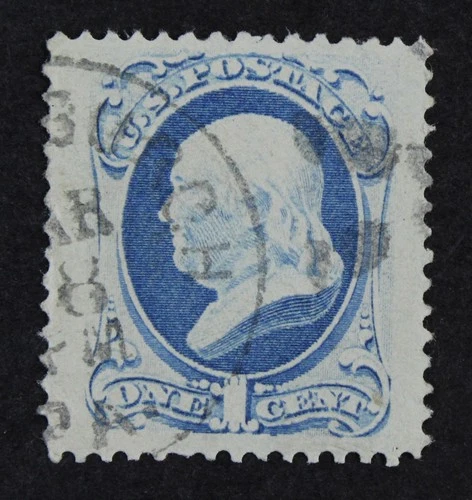 CKStamps: US Stamps Collection Scott#182 1c Franklin Used
