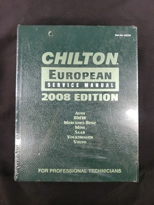 Chilton European Service Manual: Audi, BMW, Mercedes-Benz, MINI, New Sealed Book