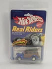 Vintage 1983 Hot Wheels Real Riders 40’s Woodie Blue White Hubs #4351 w/Protecto