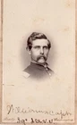 CAPTAIN CHARLES WILLIAMS 39TH ILLINOIS KIA POSSIBLY SIGNED CIVIL WAR CDV LOOK !