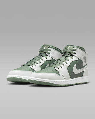 Nike Air Jordan 1 Mid DQ8426-107 Summit White/Vintage Liken Men's
