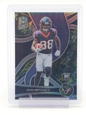 JOHN METCHIE III 2022 PANINI SPECTRA PRIZM ROOKIE SPLATTER /8 #151 Q7136