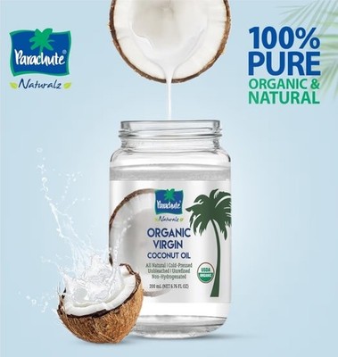 Aceite De Coco Organico Extra Virgen Para Cabello Piel Comestible Natural Virgin