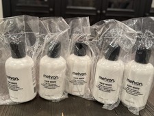 Lot Of 5 Mehron Hair White Temporary Colorant Theatrical Makeup 4.5 Oz. Each