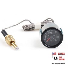 2" 52mm 12V Pointer Mechanical Water Temperature Temp Gauge 40-130   110-265  