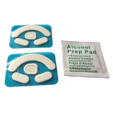 Mouse Skates Pad Mouse Feet for V2 Pro Mouse Curved Edge White Pad