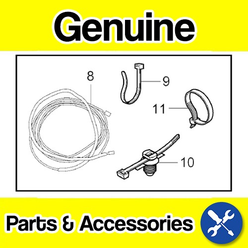 Genuine Volvo S60 CC, V60, V60 CC, XC60 (11-18) Parking Camera Cable Harness