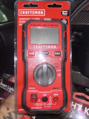 #ad Craftsman Automotive 600 Volt Digital Multimeter CMMT14171 Craftsman CMMT14171 $45.99