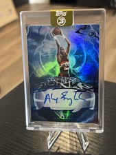 2025-26 Topps 3 Alex English Thunder Dunks Auto 12/15