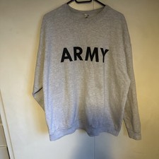 Vintage Army Campbellsville Apparel Company USA Crew Neck Sweatshirt -large