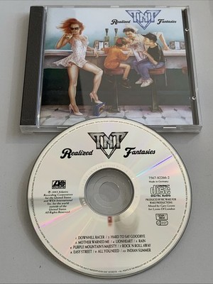 CD TNT  - Realized Fantasies - Hardrock 1992 - German press mint-