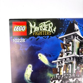 Lego Monster Fighters Haunted House 10228 Instruction Manuals Books Only