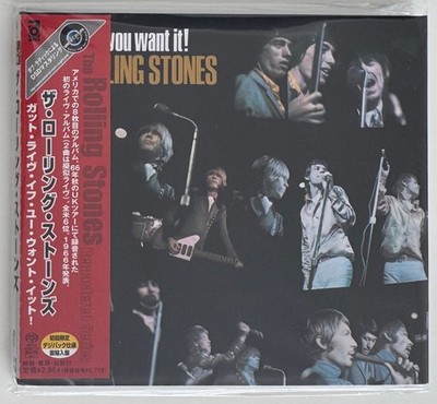 Rolling Stones   Got Live If You Want It Rare Japan CD w OBI & Inserts Jagger