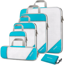 Compression Packing Cubes, Extensible Storage Mesh Bags Organizers