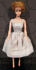 Vintage 1960s BARBIE Doll Bubble Cut Original Movie Date Dress Shoes Sunglasses