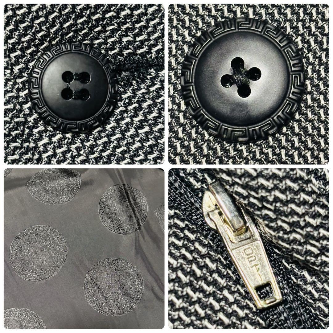 Rare Good Condition VERSACE Setup Double Suit Gra… - image 19