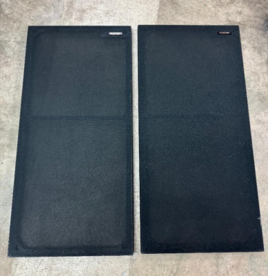 VINTAGE ORIGINAL PIONEER TOWER SPEAKER GRILL COVERS X2 GRILLES MINOR WEAR