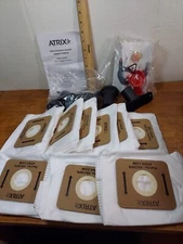 Atrix Vacbp6-10P Vacuum Bag, Hepa, 8 Qt., 9 Pk & 7 Vacuum Attachments
