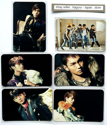 SHINee Dazzling Girl Photocard Complete Set of 6 Jonghyun Taemin
