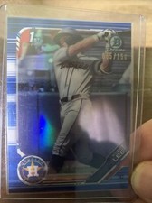 2019 1st Bowman Draft Chrome Korey Lee Blue Refractor 85/150