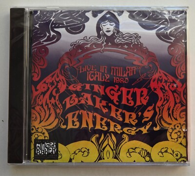 Ginger Baker's Energy - Live in Milan, Italy 1980 - 2 x CD NEU & VERSIEGELT