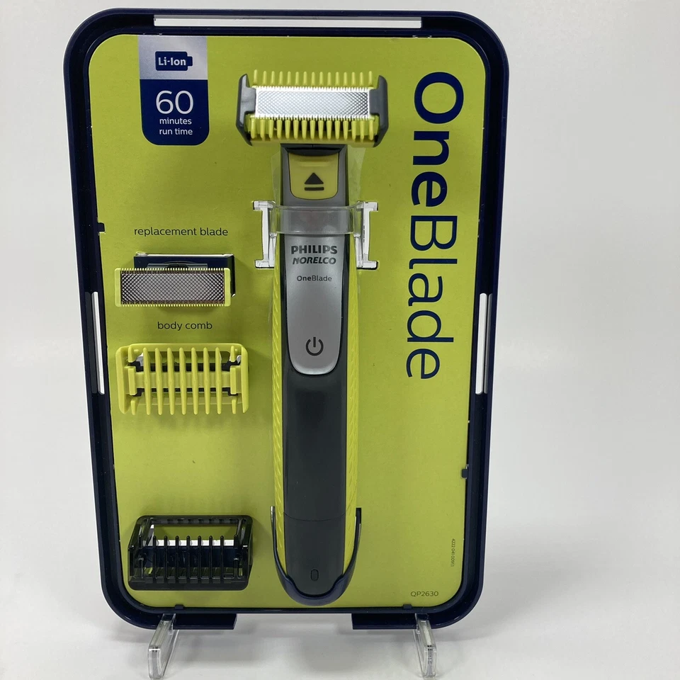 Recortadora y afeitadora eléctrica híbrida facial/cuerpo Philips Norelco OneBlade/QP2630/70 Foto 2 de 4