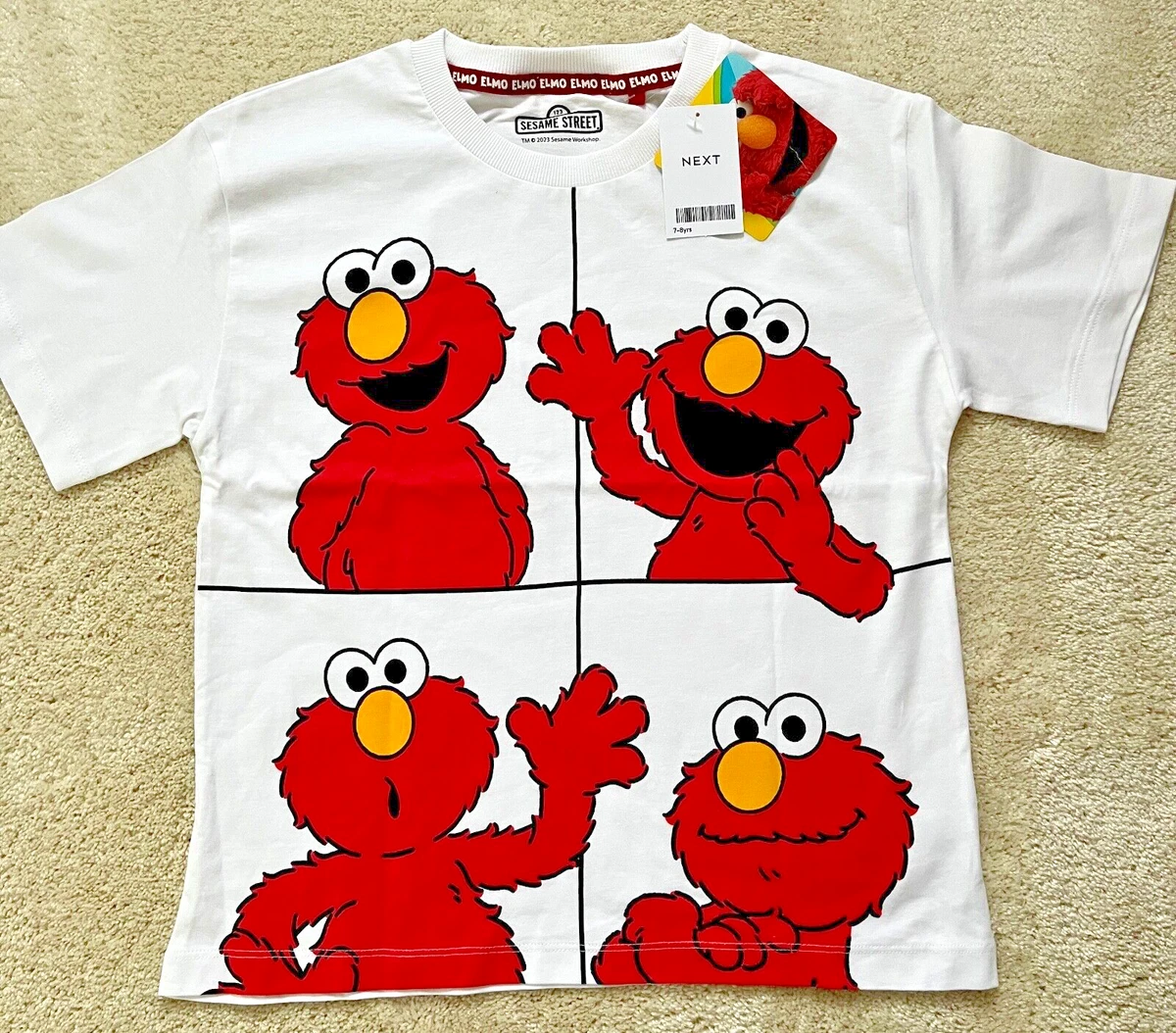 boys sesame street shirt