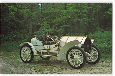 Postcard Long Island Auto Museum - 1906 PUNGS-FINCH Limited Roadster VTG FCP.