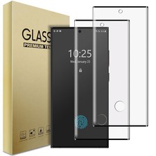 2Pack For Galaxy S23 S23 Plus S23 FE S23 Ultra Tempered Glass Screen Protector