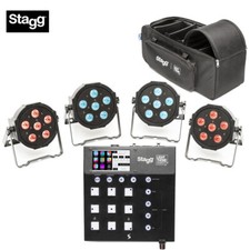 Stagg Light Theme Professional Complete Starter DJ Lighting System SLT START SET
