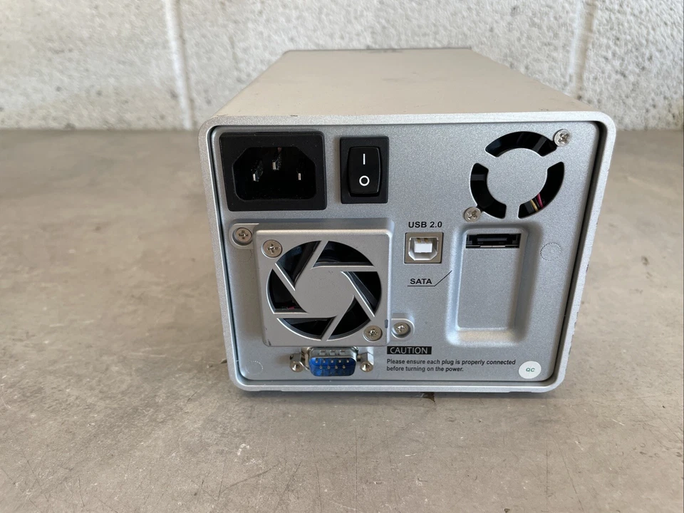 Gabinete/estuche Sans Digital MobileSTOR MS2UT 2 bahías SATA a eSATA/USB 2.0 Foto 3 de 3