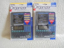 2 ROYAL Personal Organizers DM70ex Electronic Data Entry Calculator