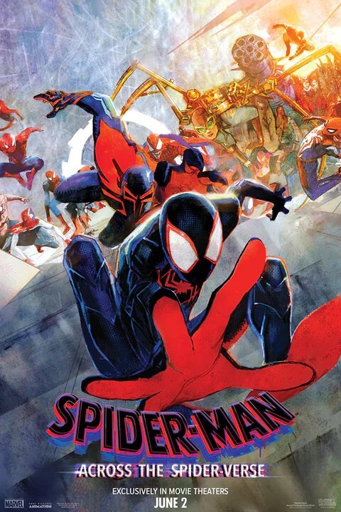 Spiderman Across The Spiderverse (2023) AMC Exclusive Movie Poster