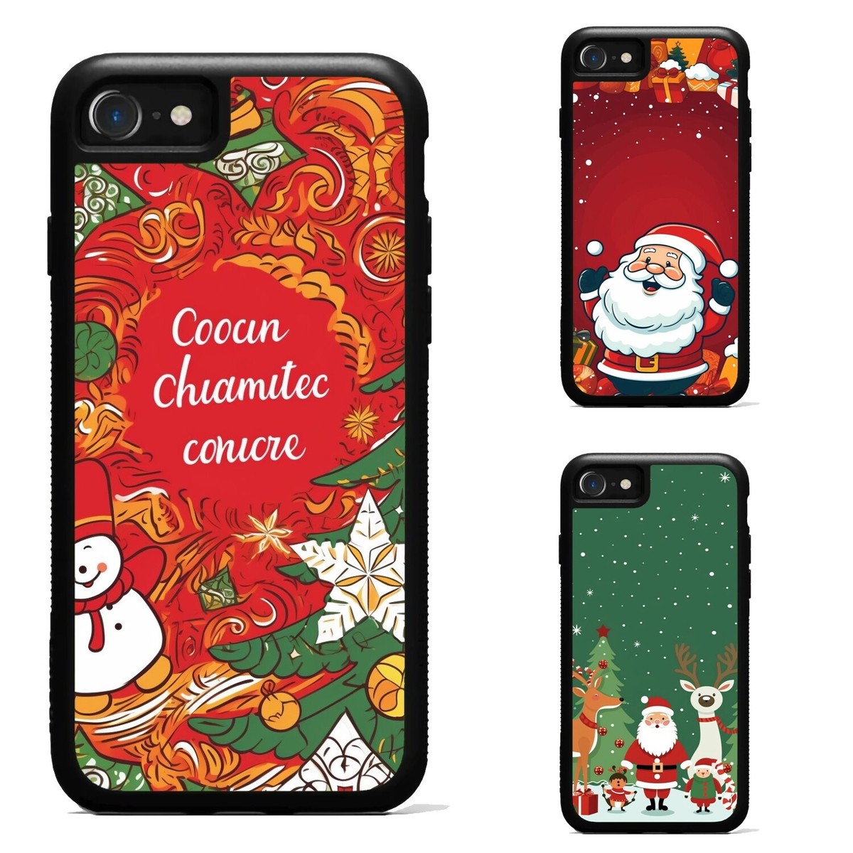For Apple iPhone Google Motorola Moto Christmas santa claus Anti
