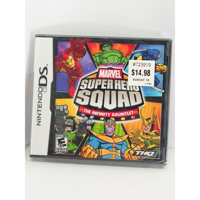 Marvel Super Hero Squad: The Infinity Gauntlet Nintendo DS New Item, Box Manual