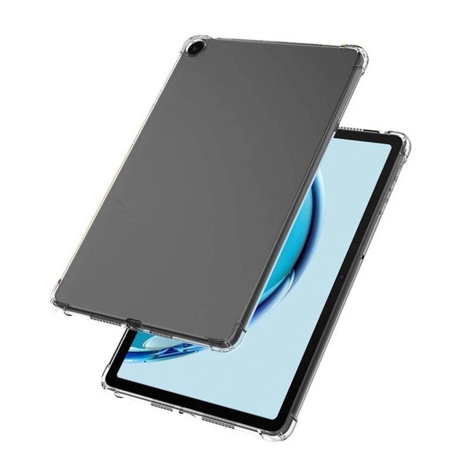 Tablet Case [Select Model] - Soft TPU Case Silicone Cover Clear Back Skin A01TM - Image 2 of 4