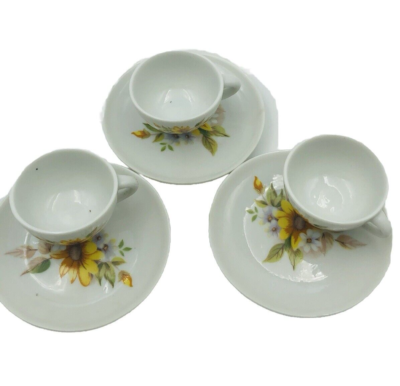 Miniature Retro 1960 Ceramic Porcelain Tea Set | eBay