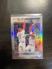 2022 Topps Update Rainbow Foil Philly Phenoms Harper Hoskins Phillies US112