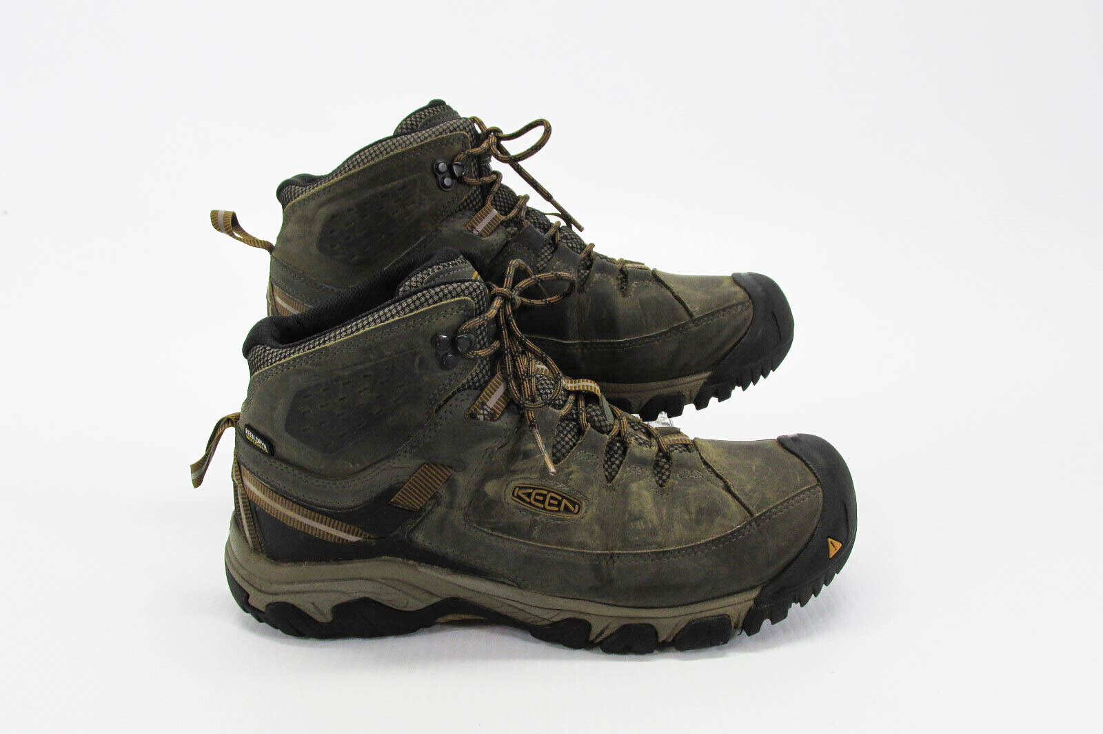 Stivali Keen uomo Targhee taglia media 13 marroni escursionismo chukka stringati usati vq