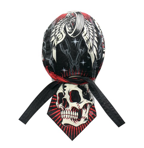 Rag Durag Headwrap Sweatband Biker 