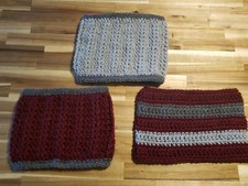 scarf, neckwarmer unisex, pick style, handcrafted crochet NEW Pullover style