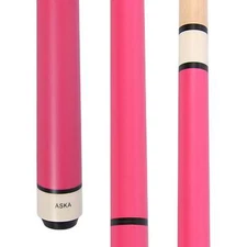 25-Ounce Heavy Hit Matte Pink Jump Break Cue Stick Aska JBC, Jump/Break Cue. 14-