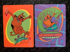 Swap Cards SCOOBY DOO Sports SKATEBOARDING Two of Diamonds  HANNA BARBARA