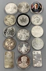 15 Troy Ounces .999 Silver Coins Bars Rounds nice mix L24524